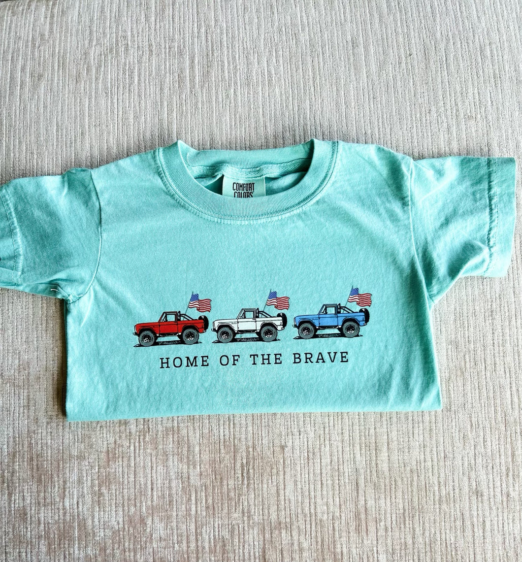 Home of the Brave tee (kids & adults)
